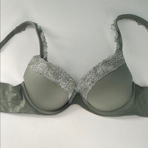 Green Lace Aerie Demi Bra